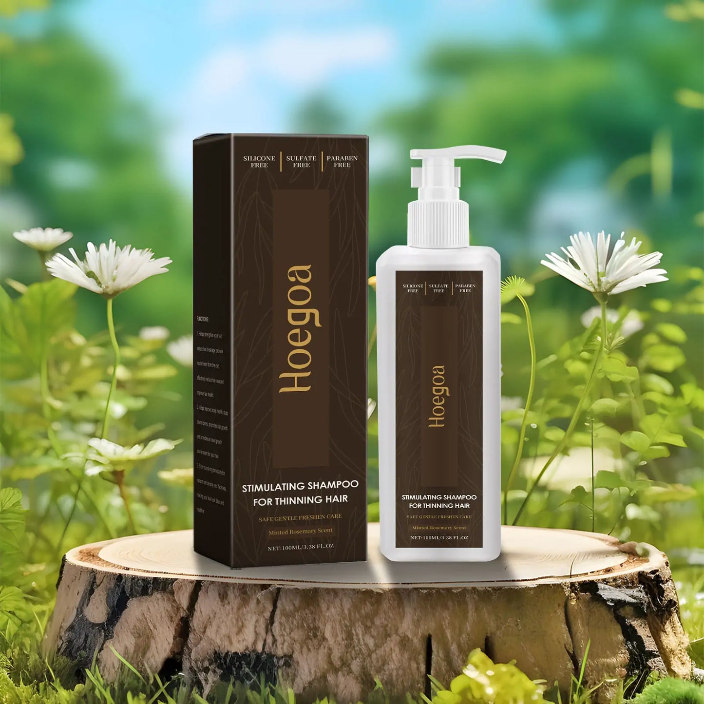 Hoegoa Hair Nourishing Shampoo – Moisturizing Care for Soft, Voluminous & Resilient Hair