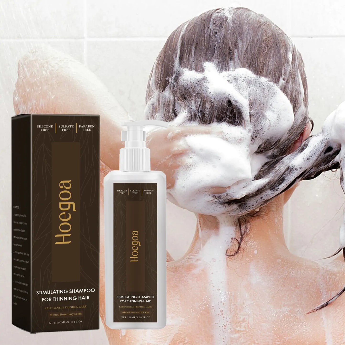 Hoegoa Hair Nourishing Shampoo – Moisturizing Care for Soft, Voluminous & Resilient Hair