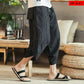 Linen Harem Pants Men - Loose Summer Trousers | Vintage Style Casual Wear BEYOND INTERNATIONAL TRADE