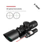 3-10X42 Tactical Rifle Scope with Integrated Red Laser Sight - Picatinny Mount