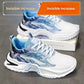 Trendy Casual Athletic Sneakers - Premium Comfort Sports Shoes with Wave Design