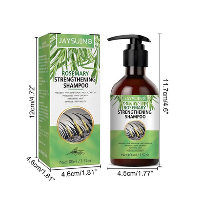 Jaysuing Rosemary Shampoo – Anti-Hair Loss, Oil Control, Volumizing & Smoothing