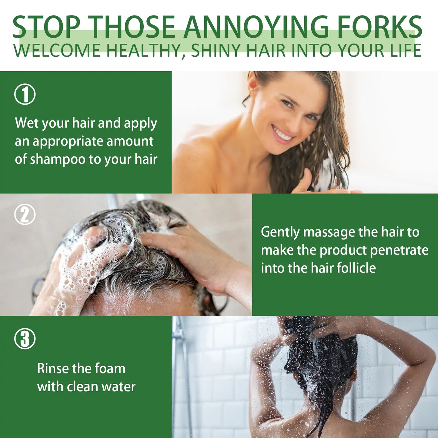 Jaysuing Rosemary Shampoo – Anti-Hair Loss, Oil Control, Volumizing & Smoothing