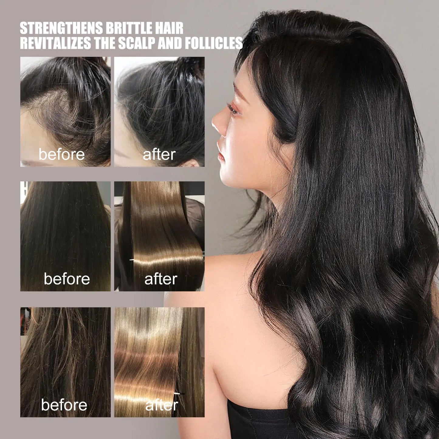 Jaysuing Rosemary Shampoo – Anti-Hair Loss, Oil Control, Volumizing & Smoothing