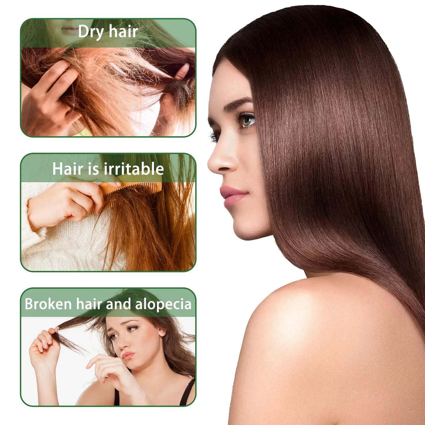 Jaysuing Rosemary Shampoo – Anti-Hair Loss, Oil Control, Volumizing & Smoothing