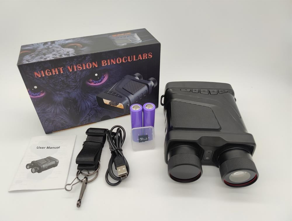 Rechargeable Night Vision Binoculars 850nm Infrared HD 5X Zoom | Hunting Camping
