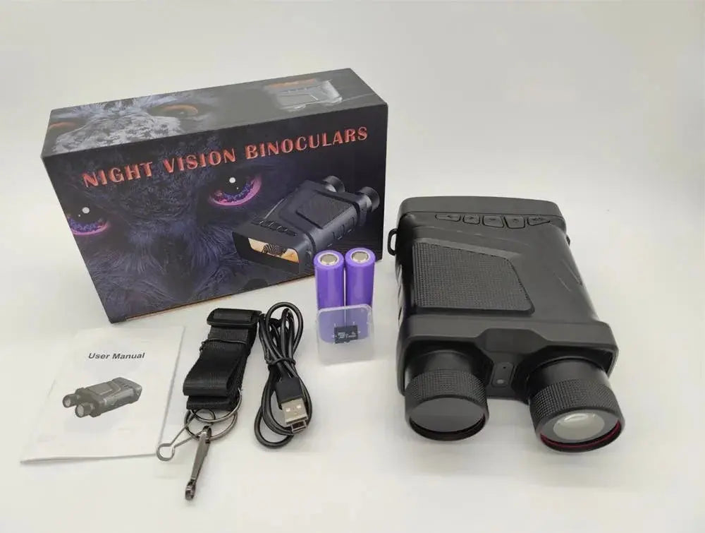 Rechargeable Night Vision Binoculars 850nm Infrared HD 5X Zoom | Hunting Camping BEYOND INTERNATIONAL TRADE
