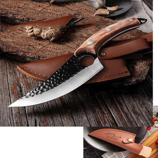 Manganese Steel Ultra-Sharp Kitchen Knife