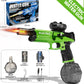 Electric Water Gun with Colored Lights – High-Speed Burst, Large Capacity Drum Magazine
