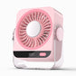 Rechargeable USB Desk Fan | 5-Speed Quiet Portable Fan with Cooling & Digital Display