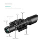 3-10X42 Tactical Rifle Scope with Integrated Red Laser Sight - Picatinny Mount