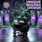 Koffing Multi-Functional Desktop Ornament, 3-in-1 Incense Burner, Ashtray & Storage Box, Cute Cartoon Figurine Home Decor Gift