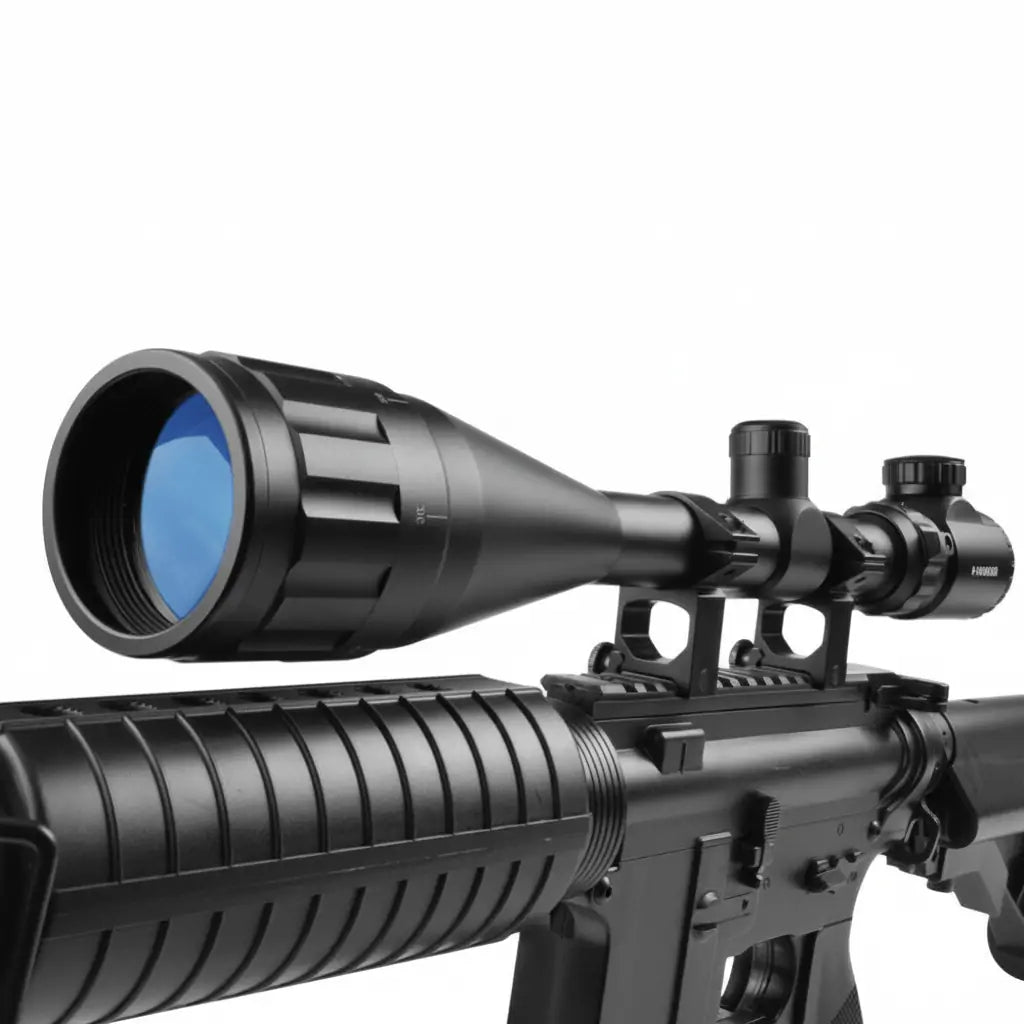 6-24X50AOE Tactical Rifle Scope - HD Optical Shockproof Scope with Red/Green Illuminated Reticle