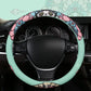 Oriental Cloud Pattern Steering Wheel Cover - Premium Leather Car Accessory BEYOND INTERNATIONAL TRADE
