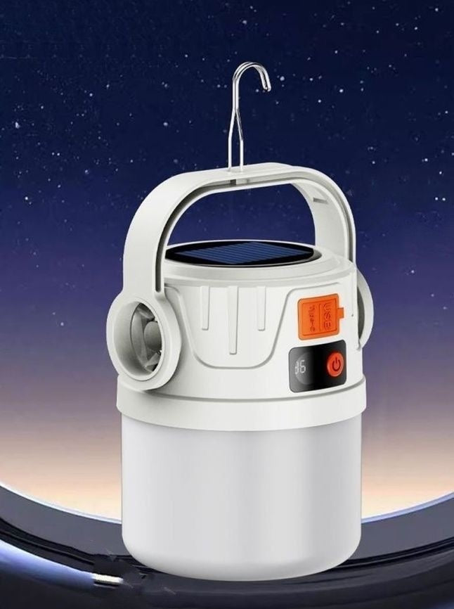 Multifunctional Solar Outdoor Camping Lantern - Emergency Rechargeable Light