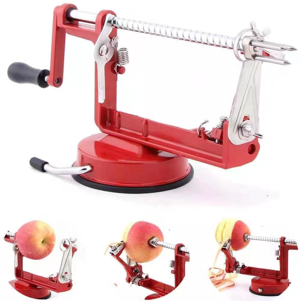 Premium 3-in-1 Apple Peeler Corer Slicer - Professional Stainless Steel Fruit Peeling Machine