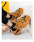 Invisible height-increasing sneakers side view showing hidden lift technology
