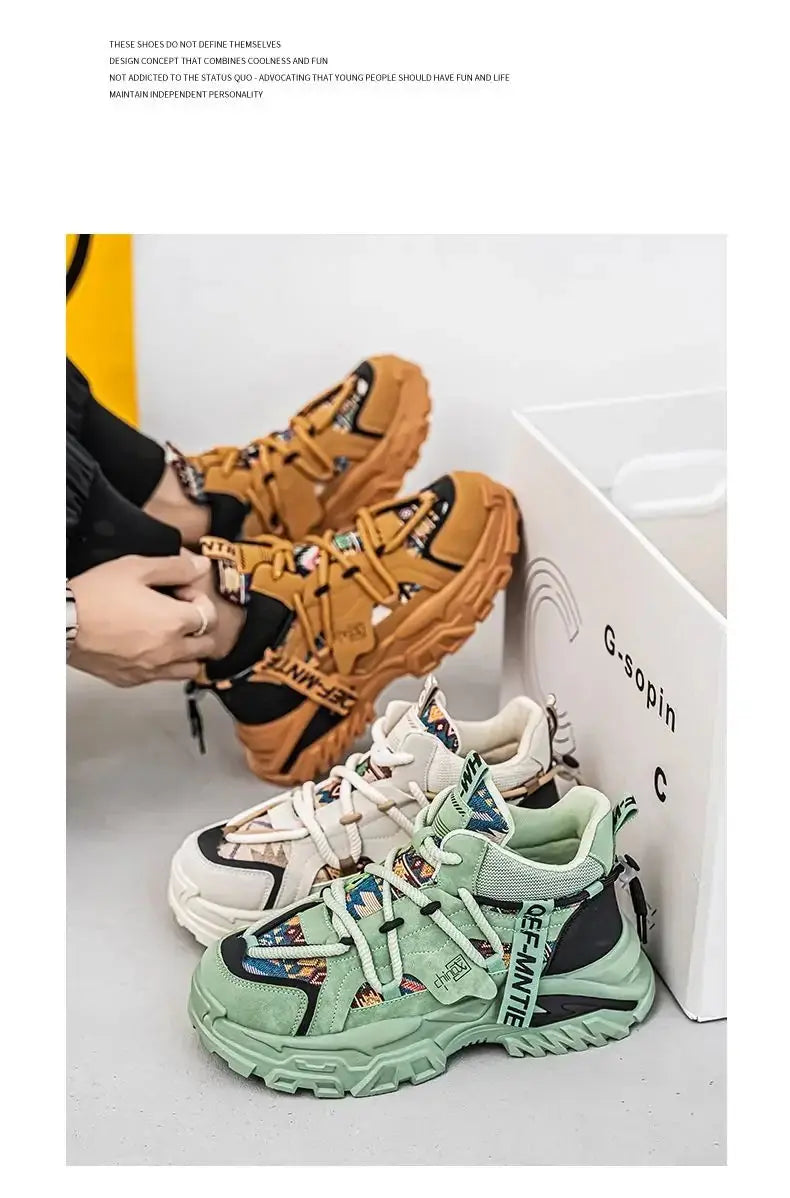 Unisex Elevator Sneakers - Invisible Height Increasing Shoes 6-9CM Lift BEYOND INTERNATIONAL TRADE
