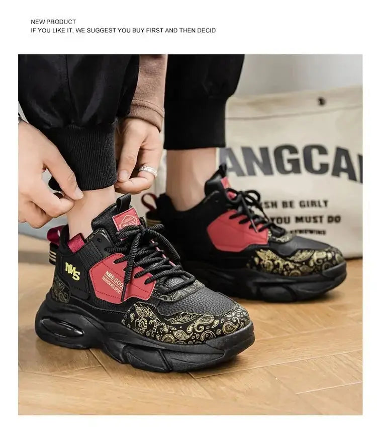 Unisex Elevator Sneakers - Invisible Height Increasing Shoes 6-10CM Lift BEYOND INTERNATIONAL TRADE