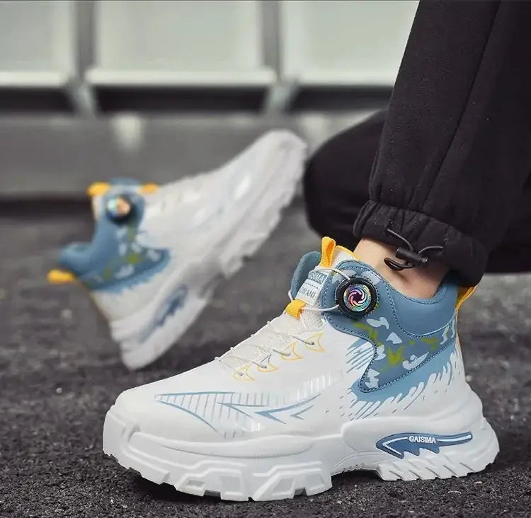 Trendy Elevator Sneakers - Dial Lacing System Height Increasing Shoes 6-10CM BEYOND INTERNATIONAL TRADE