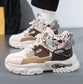 Chunky Platform Elevator Sneakers - Retro Style Height Increasing Shoes 6-10CM BEYOND INTERNATIONAL TRADE