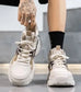 Chunky Platform Elevator Sneakers - Retro Style Height Increasing Shoes 6-10CM BEYOND INTERNATIONAL TRADE