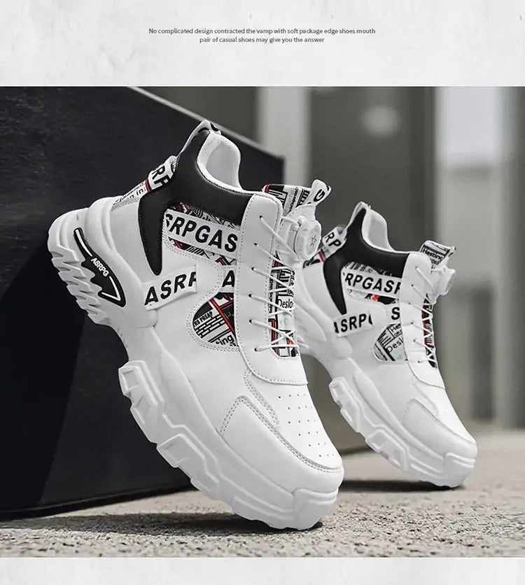 Invisible Height-Increasing Sneakers with BOA Dial System - 6-10CM Lift