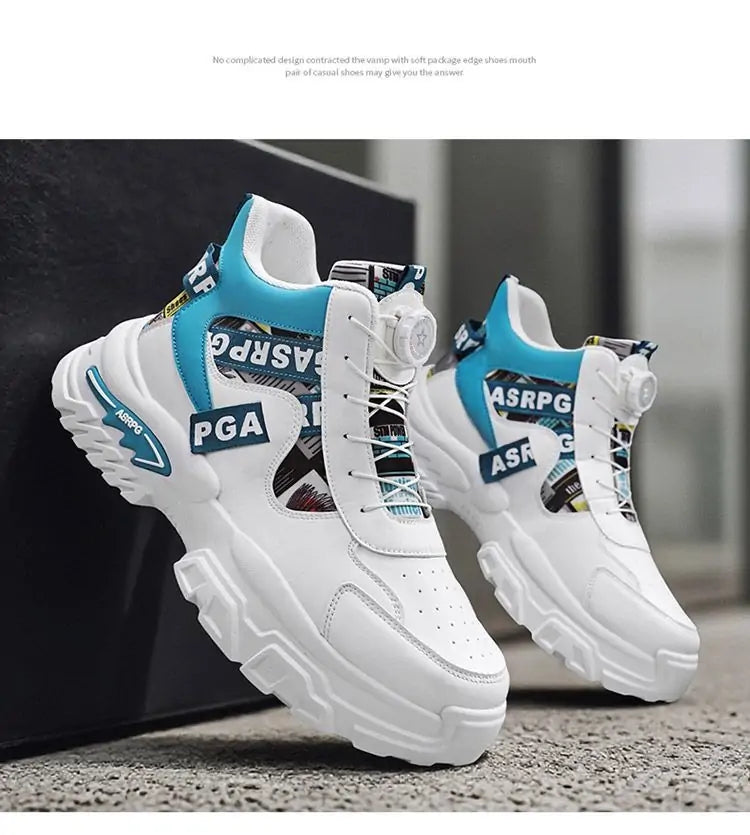Invisible Height-Increasing Sneakers with BOA Dial System - 6-10CM Lift
