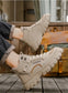 Hidden Height Increase Tactical Boots - Men's Fashion Platform Sneakers