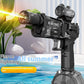 Electric Water Gun with Colored Lights – High-Speed Burst, Large Capacity Drum Magazine