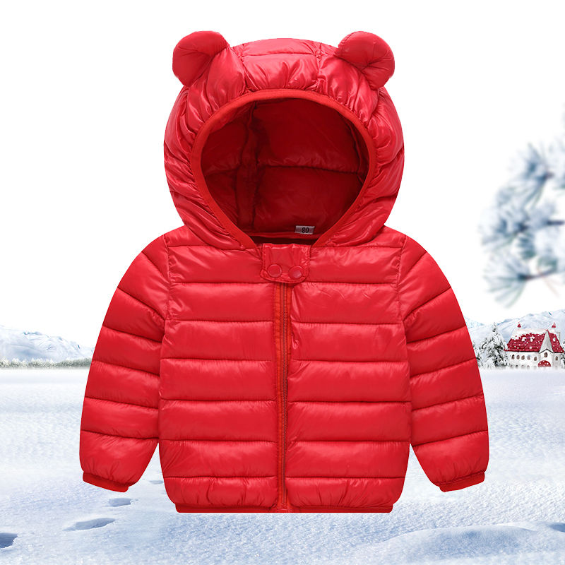 Baby Winter Autumn Hooded Coats Puffer Jacket Coats Boys Girls Winter Warm Down Jackets Toddler Baby Short Down Coats