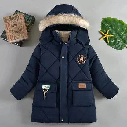 Children's Winte coat- Hooded Cotton Padded Jacket | Kids Warm Outerwear BEYOND INTERNATIONAL TRADE