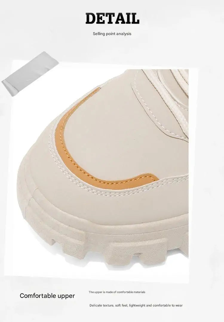 Hidden Height Increase Tactical Boots - Men's Fashion Platform Sneakers