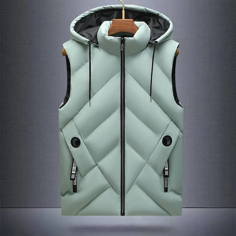 Unisex Puffer Vest - Sleeveless Thicken Down Jacket | Warm Winter Vest