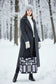 Geometric Pattern Nylon Tote Bag - Modern Design Shoulder Bag