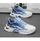 Trendy Casual Athletic Sneakers - Premium Comfort Sports Shoes with Wave Design
