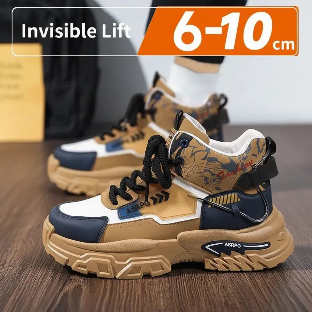90s chunky platform sneakers thick sole vintage streetwear design
