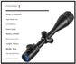6-24X50AOE Tactical Rifle Scope - HD Optical Shockproof Scope with Red/Green Illuminated Reticle