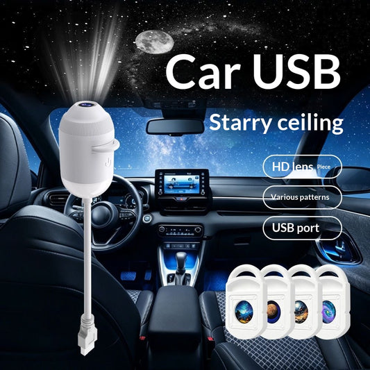 Galaxy Star Projector Night Light - Planet LED Projection Lamp for Bedroom Romantic Decor