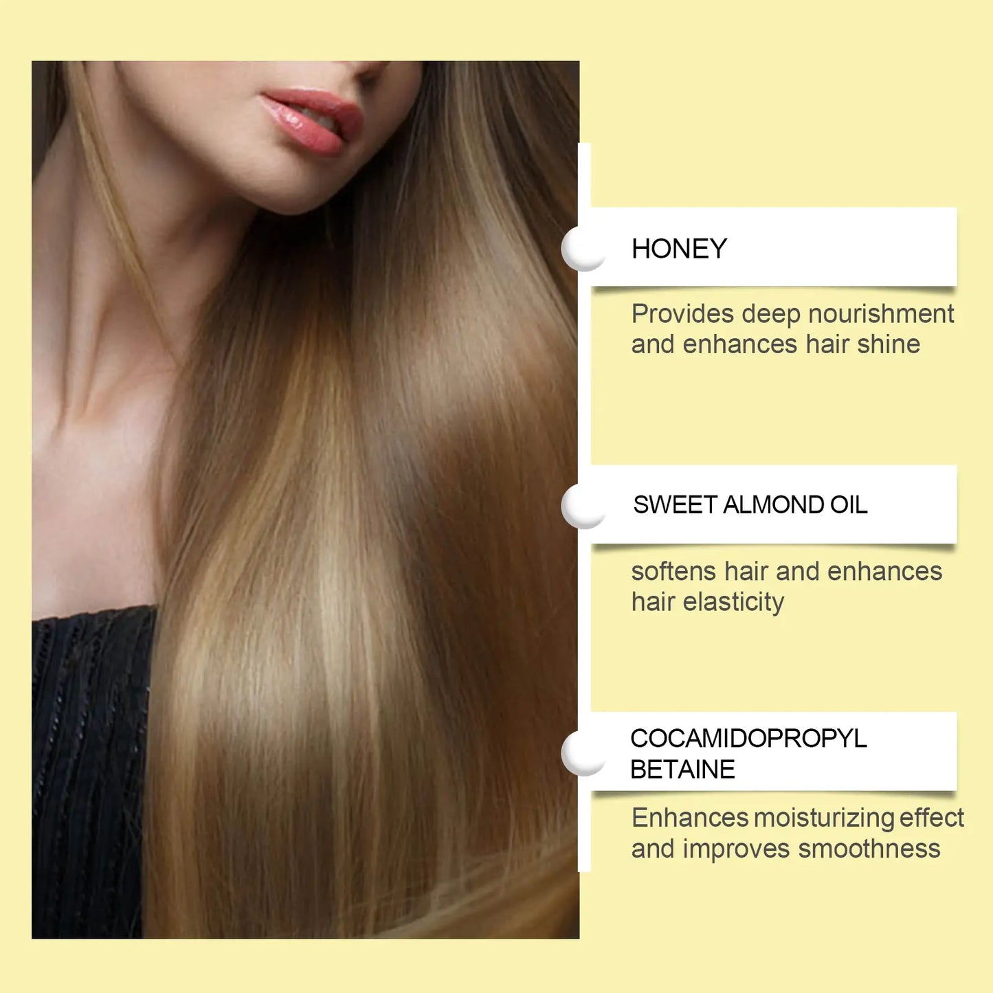Almond Honey Shampoo – Nourishing Care for Silky, Shiny & Voluminous Hair