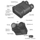 Rechargeable Night Vision Binoculars 850nm Infrared HD 5X Zoom | Hunting Camping BEYOND INTERNATIONAL TRADE