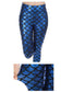 Women's Candy Color High-Waist Faux Leather Mermaid Leggings – Sexy Shiny Pants
