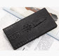 Men's Alligator Print Long Wallet | Luxury Bifold Suit Bag with Hinge Clasp
