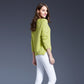 Women's Round Neck Pullover Sweater | Soft Acrylic Knit Autumn Winter Jumper