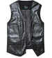 Men's Thick PU Leather Waistcoat | Middle-Aged Autumn Winter Warm Vest & Jacket