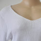 Women's V-Neck Midriff Knit Sweater | European Style Crop Pullover Coat