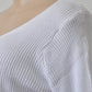 Women's V-Neck Midriff Knit Sweater | European Style Crop Pullover Coat