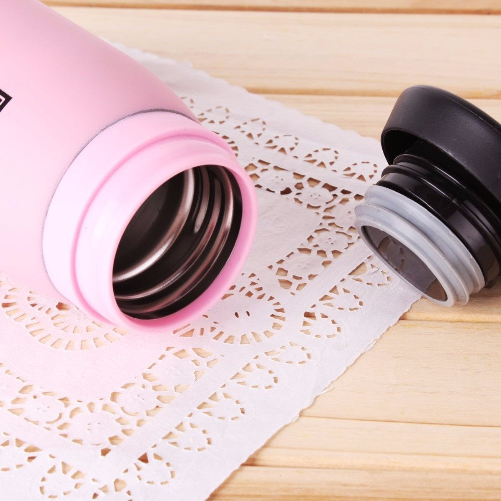 Cartoon Stainless Steel Thermos Cup 260ml | Vacuum Insulated Travel Mug Funny Gift