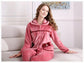 Coral Fleece Pajama Set | Long Sleeve Winter Flannel Nightwear for Women & Men