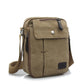 Unisex Canvas Crossbody Satchel Bag | Casual Single Shoulder Outdoor Travel Bag